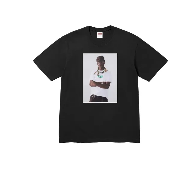 Round Portrait L The Sleeve Black and Creator FW24 Tee XL Short Tyler S Printed Neck M T White 0617